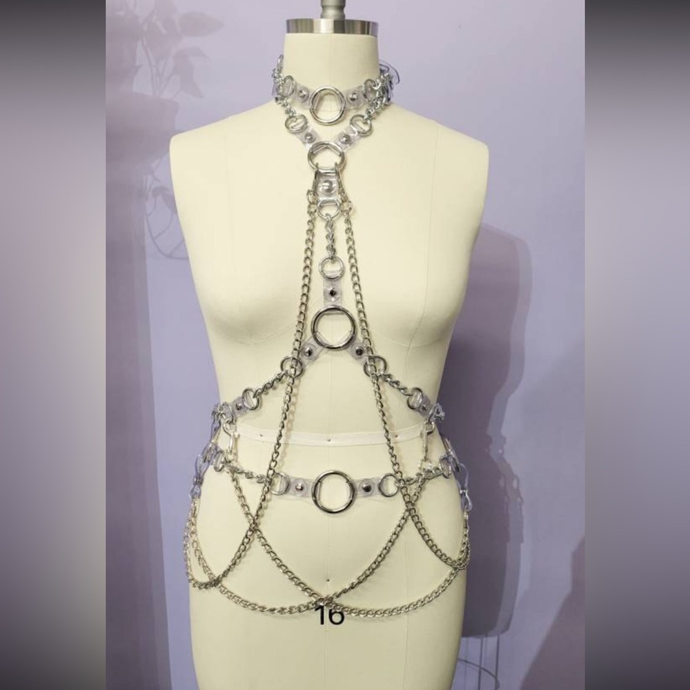 Custom multi-wear Chain Body Harness
